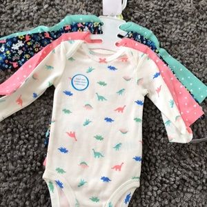 Three month old baby girl long sleeve set